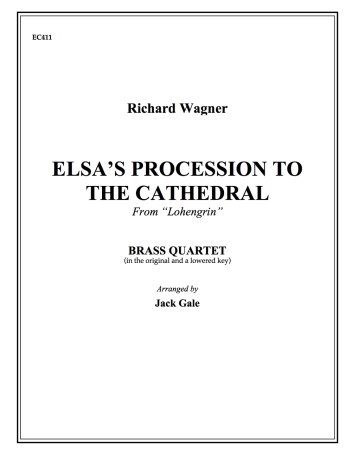 ELSA'S PROCESSION TO THE CATHEDRAL (score & parts)