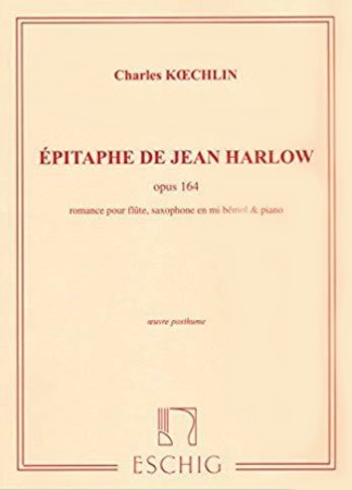 EPITAPHE DE JEAN HARLOW Romance Op.164