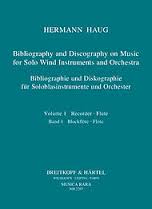 BIBLIOGRAPHY & DISCOGRAPHY on Music for Solo Wind Instruments and Orchestra Volume 3