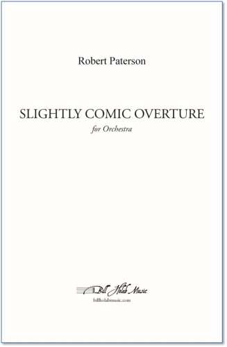 SLIGHTLY COMIC OVERTURE (study score)
