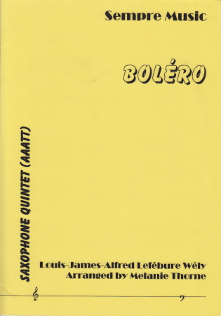 BOLERO DE CONCERT Op.166 (score & parts)