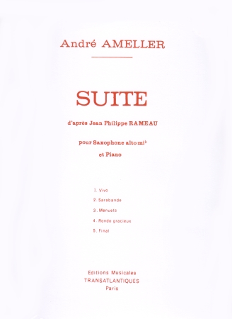 SUITE D'APRES Jean Phillipe Rameau
