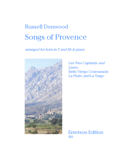 SONGS OF PROVENCE