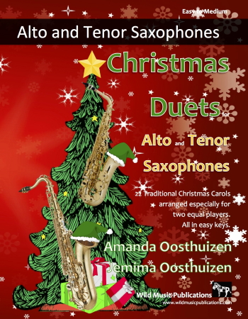 CHRISTMAS DUETS for Alto & Tenor Saxophones