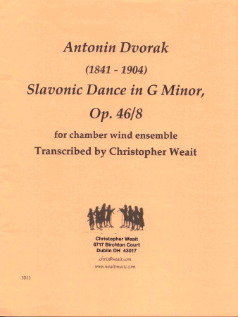 SLAVONIC DANCE in G minor Op.46 No.8 (score & parts)