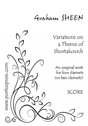 VARIATIONS on a Theme of Shostakovich (score & parts)