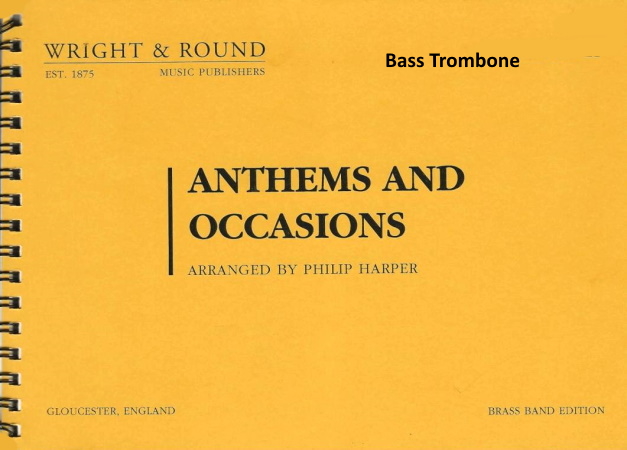 ANTHEMS AND OCCASIONS bass trombone