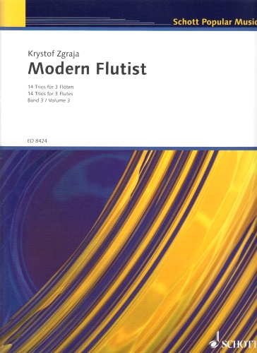 MODERN FLUTIST Book 3: 14 Trios