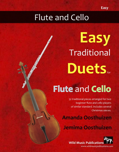 EASY TRADITIONAL DUETS for Flute & Cello