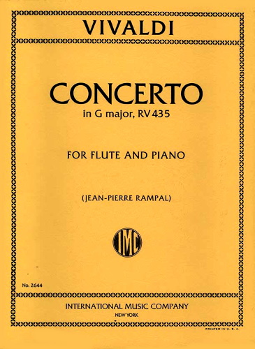 CONCERTO in G major Op.10 No.4 FVI/15