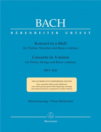 CONCERTO in A minor (BWV 1041)