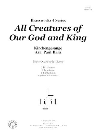 ALL CREATURES OF OUR GOD AND KING