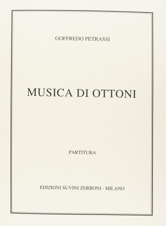 MUSICA DI OTTONI score