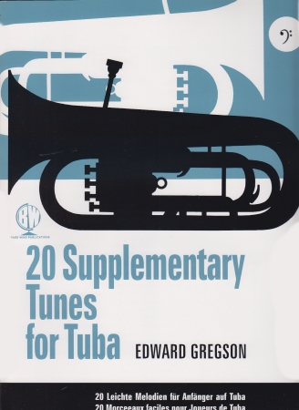 20 SUPPLEMENTARY TUNES for Tuba (bass clef)
