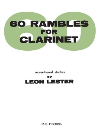 60 RAMBLES FOR CLARINET