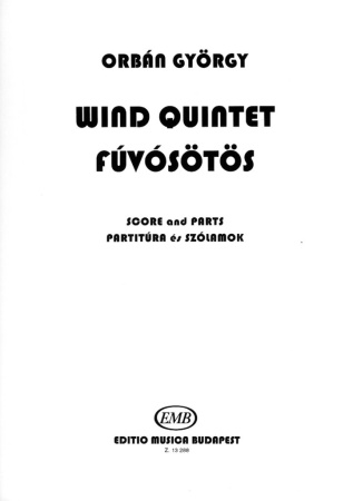 WIND QUINTET (score & parts)