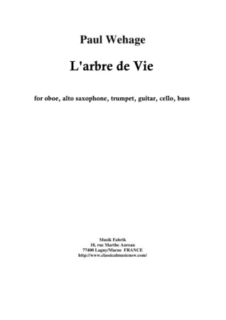 L'ARBRE DE VIE score & parts
