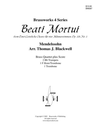 BEATI MORTUI Op.115, No.1
