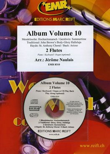 ALBUM FOR FLUTE DUET Volume 10 + CD