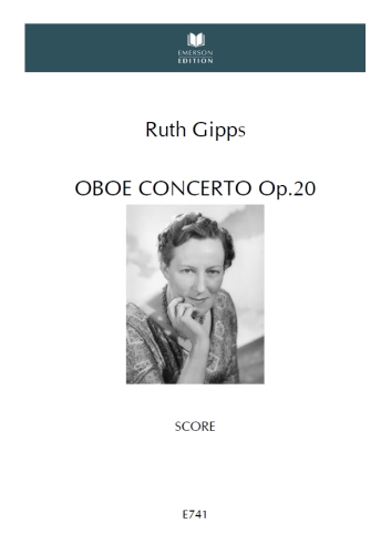 OBOE CONCERTO Op.20 (A4 study score)