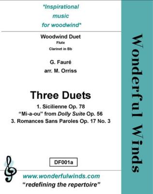 THREE DUETS (score and parts)
