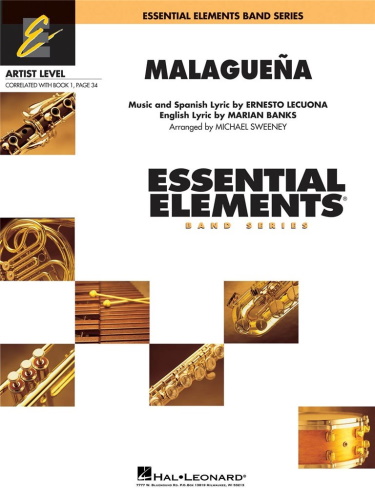 MALAGUENA (score & parts + CD)