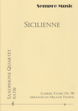 SICILIENNE Op.78 (score & parts)