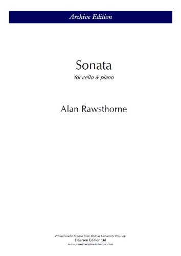 SONATA for Cello & Piano