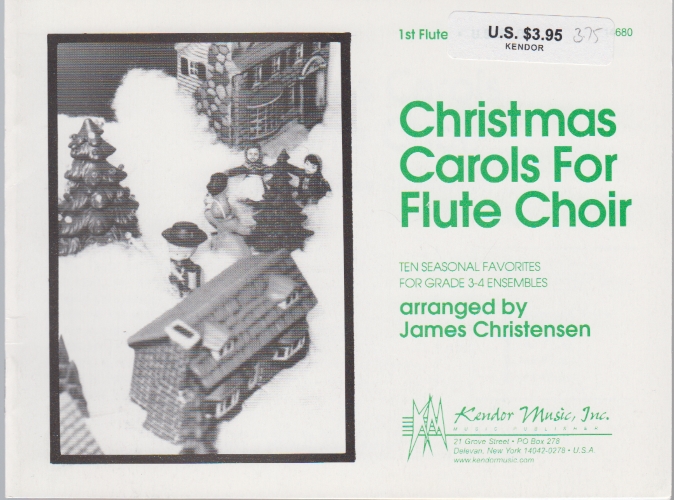 CHRISTMAS CAROLS FOR FLUTE CHOIR Flute 1