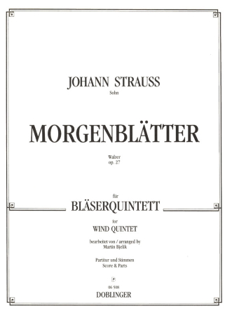 MORGENBLATTER Waltz Op.27