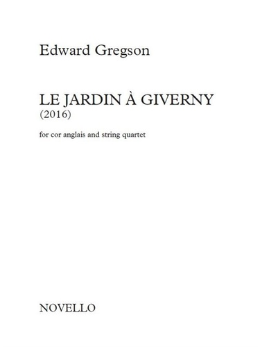 LE JARDIN A GIVERNY (score & parts)