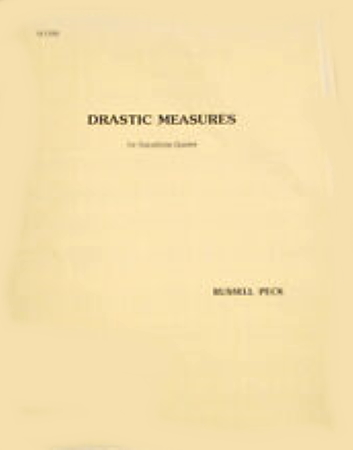 DRASTIC MEASURES (score & parts)