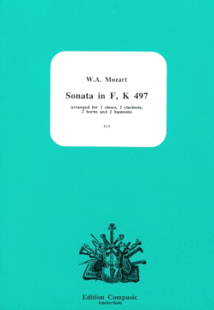 SONATA in F K497