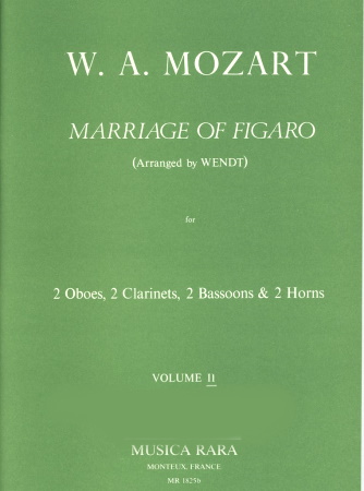 THE MARRIAGE OF FIGARO Volume 2 (score & parts)