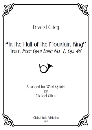 IN THE HALL OF THE MOUNTAIN KING (score & parts)