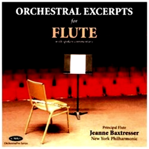 ORCHESTRAL EXCERPTS FOR FLUTE CD