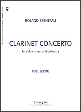 CLARINET CONCERTO (study score)