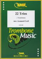 22 TRIOS Volume 2 bass clef