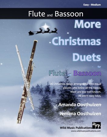 MORE CHRISTMAS DUETS for Flute & Bassoon