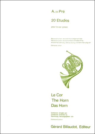 20 ETUDES for Low Horn