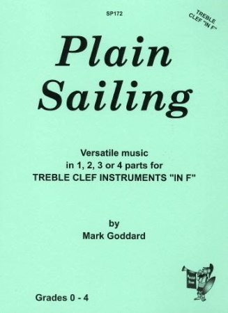 PLAIN SAILING treble clef in F