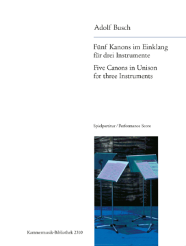 FIVE CANONS IN UNISON (score & parts)