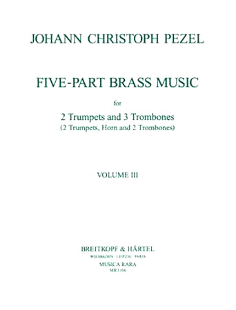 FIVE-PART BRASS MUSIC Volume 3