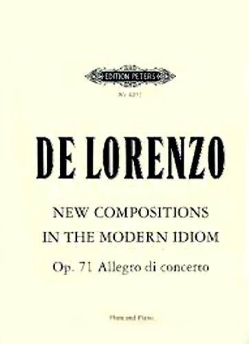 ALLEGRO DI CONCERTO Op.71