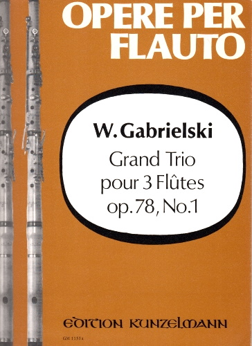 GRAND TRIO Op.78 No.1 (set of parts)