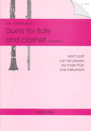 DUETS FOR FLUTE AND CLARINET Volume 1