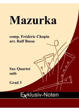 MAZURKA Op.68 No.3 (score & parts)