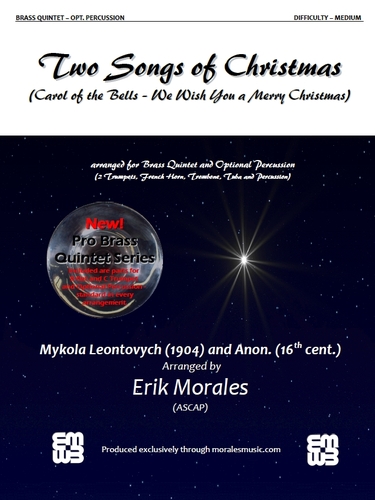 TWO SONGS OF CHRISTMAS score & parts