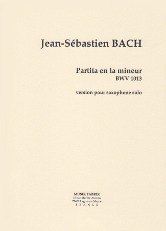 PARTITA in A minor BWV1013