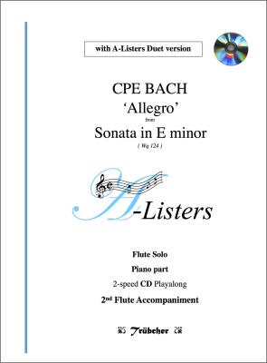ALLEGRO (2nd Movement) from Sonata in E Minor (WQ124) + CD
